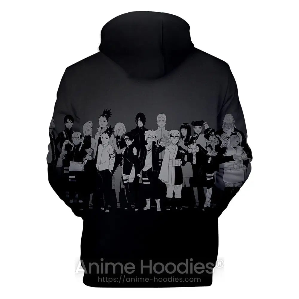 Boruto Characters Hoodie