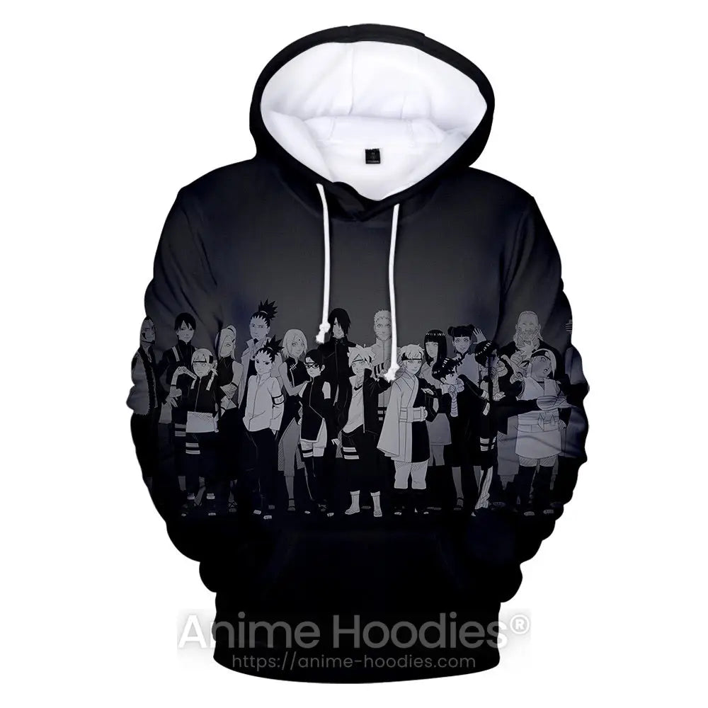 Boruto Characters Hoodie