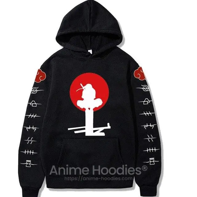 Itachi on Light Pole Hoodie