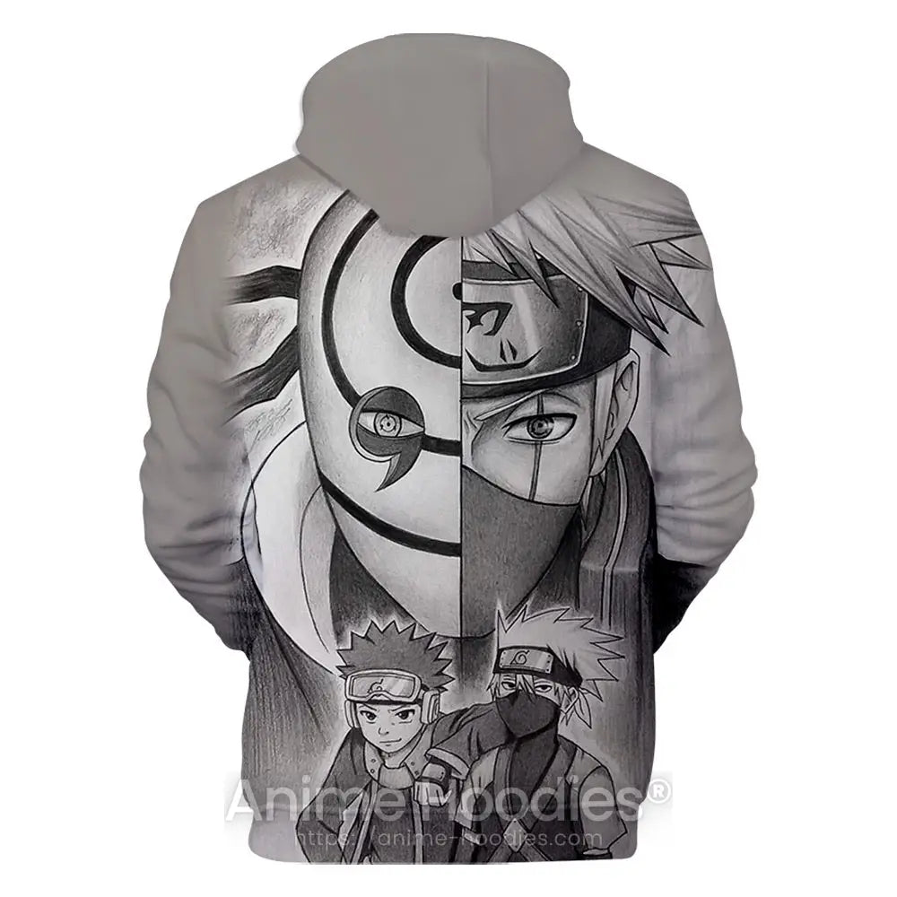 Kakashi Obito Hoodie