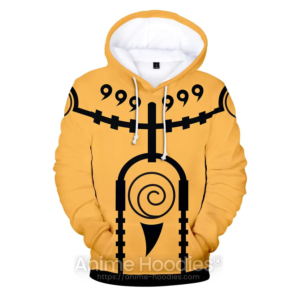 Minato Kurama Mode Hoodie