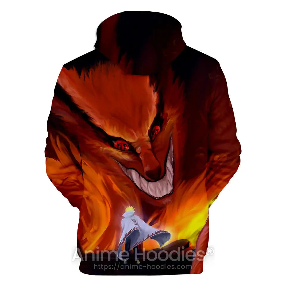 Minato vs Kurama Hoodie