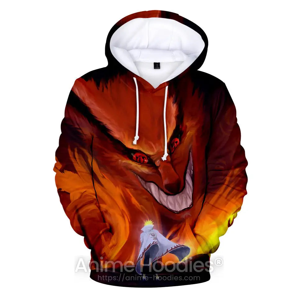 Minato vs Kurama Hoodie