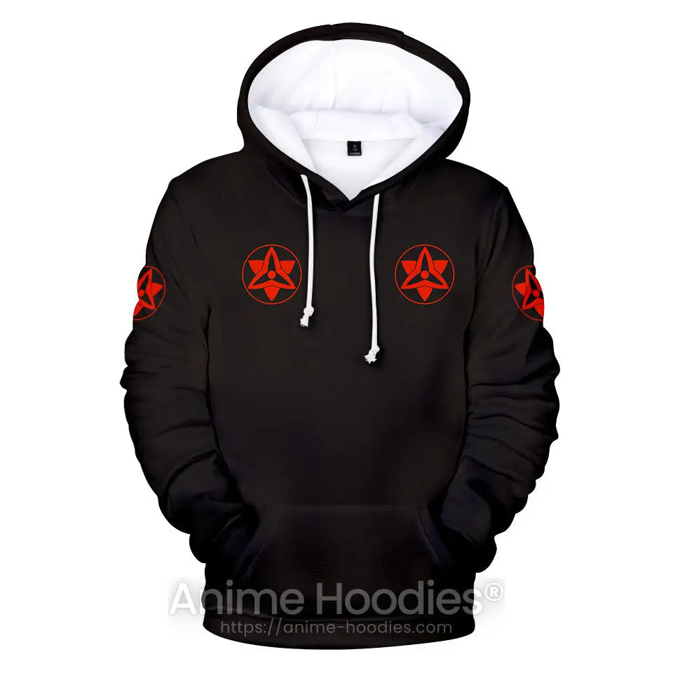 Sasuke Eternal Mangekyou Sharingan Hoodie